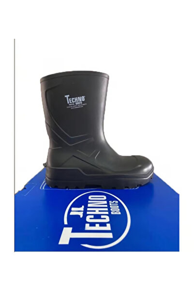 TECHNO BOOTS TECHNOBOOTS O4 Koyu Yeşil 27 cm. TPU Poliüretan Kısa Çizme %100 ...