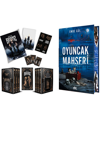 Guardian Kitap Bronz Serisi 3 Kitaplık Hediyeli Kutu ve Oyuncak Mahşeri Ciltl...