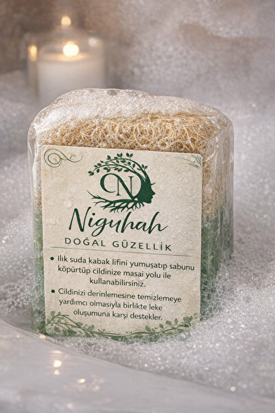 Pura Natura Niguhah Natural Beauty - Pumpkin Fiber Aloevera Soap 130 Grams