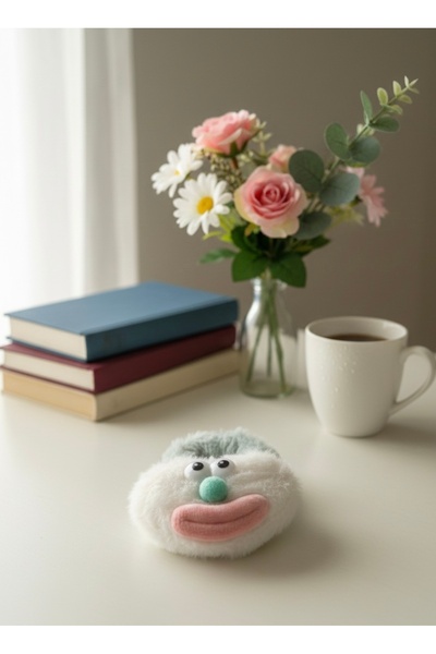 EFA Heart Plush Rubber Buckle