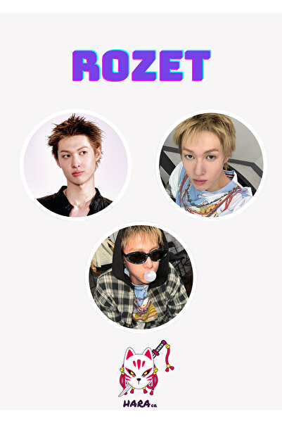 Hara Company Cortis Martin Rozet Seti (3’LÜ)