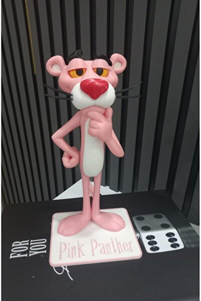 made in hkn 3D Printer Printed Pink Panther Figure