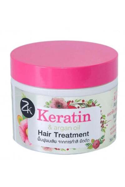 ZILKOPF Hair Mask with Keratin & Argan Oil | Intensive Repair Cream for Frizz...