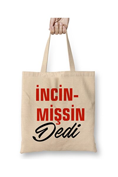 Toyaso What You Say You Are What You Say You Are Funny White Tote Bag Long Ha...