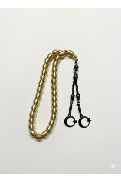 Atölye Asya Luxury Solid Brass Rosary 8 mm 7.5 mm