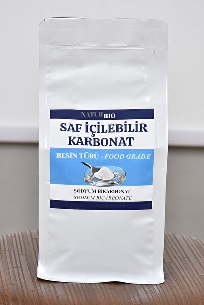 NATURRIO Saf Karbonat, İçilebilir Sodyum Bikarbonat 1400 gr - İngiliz Karbonatı