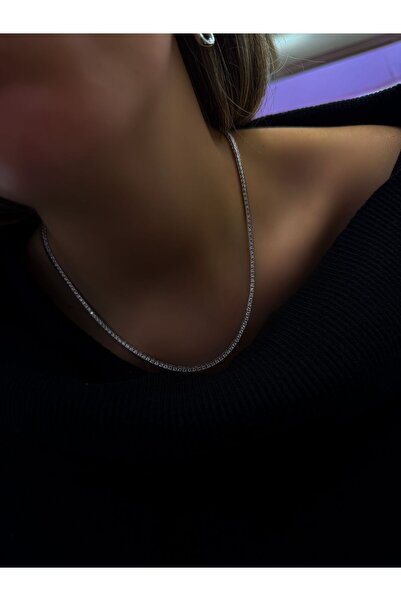 925letitshinejewels 2mm suyolu kolye