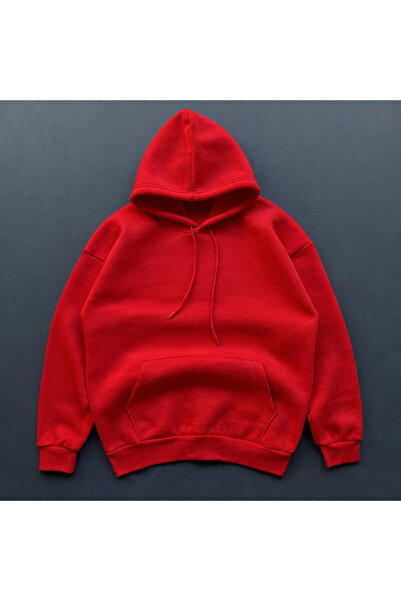 cc collection Ουνισέξ Φούτερ με κουκούλα μεγάλου μεγέθους με 3 κλωστές και τσ...