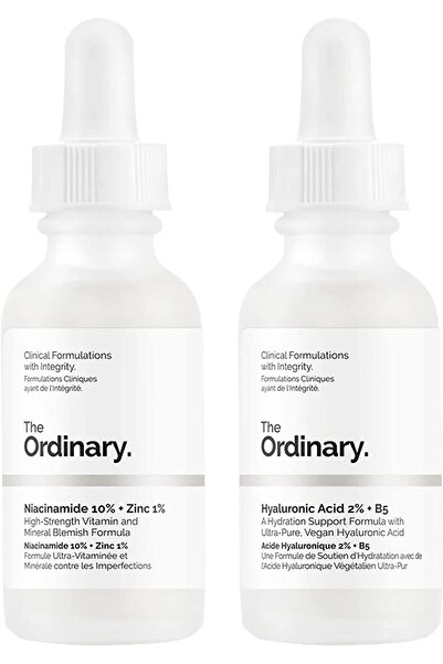 New Ordinary Ordinary Hyaluronic Acid 2% + B5 & Niacinamide 10% + Zinc 1% Fac...