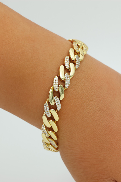 XUPING JEWELRY Style Pearl/Xuping Jewelry Ema Gourmet Zircon Stone Bracelet