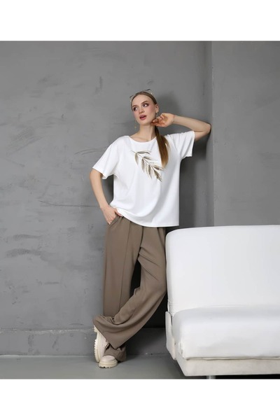 REDMİNA fashion Dal Embroidered Double Suit