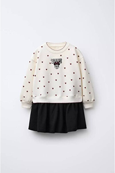 Minicobutik Mınnıe Mouse Pamuk Elbise