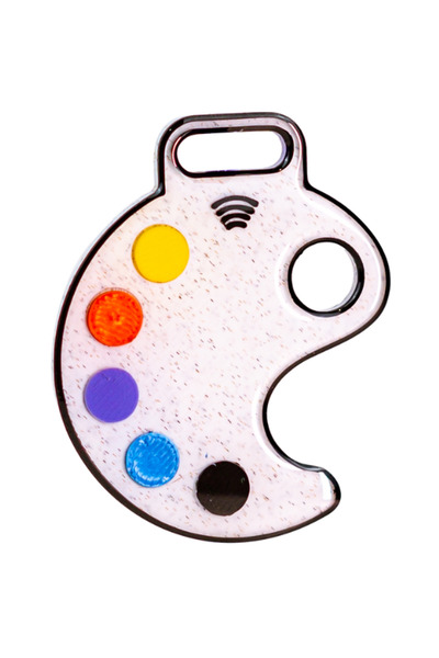 1008284 NFC Graphic Design Keychain – Transform your creativity into a visual...