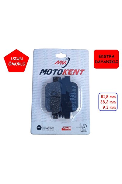 SEVGENT Rks Arka Fren Disk Balatası Sfa415 Mtk Newlight 125 Pro; Arora Max-T,...