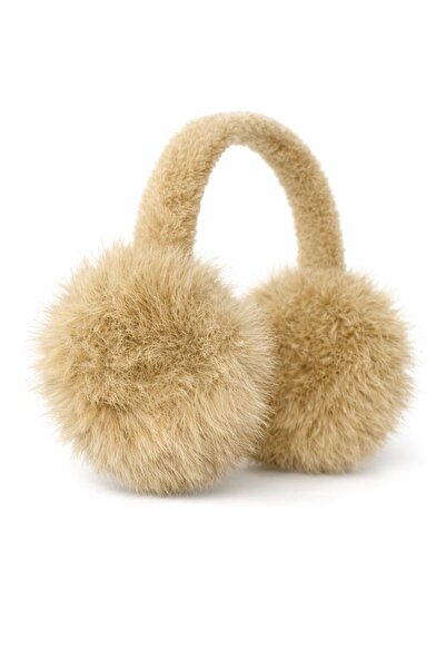Beksy Accessory Kadın Peluş Kulaklık – Kışlık Yumuşak Kulak Koruyucu (Siyah /...