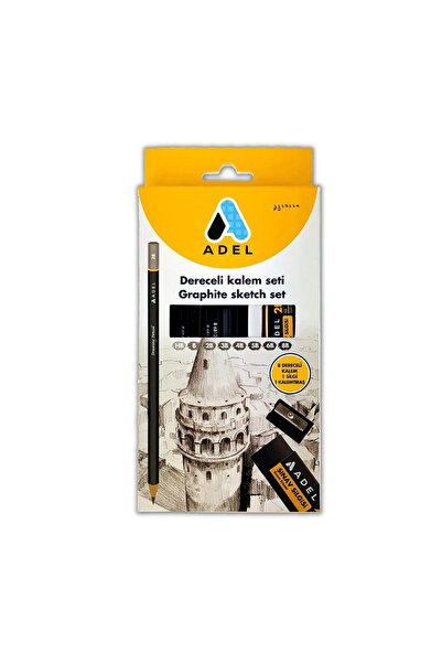 Adel ✏️   مجموعة أقلام الرسم دريسيدي مكونة من 8 قطع ✏️