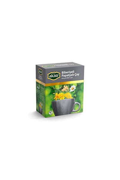 tan organik Mixed Herbal Tea with Rosemary, Chamomile and Civanperçemi 60's