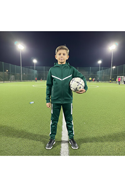 ALYAKİDS Children's Waiter Boy Tracksuit Set Double Face Reflective