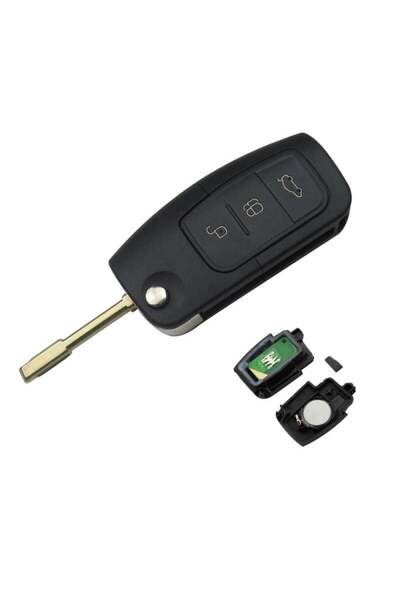 TECHSTAR Cheie auto completă Ford, Focus, Fiesta, Mondeo, 4D60, 433Mhz, FO21,...