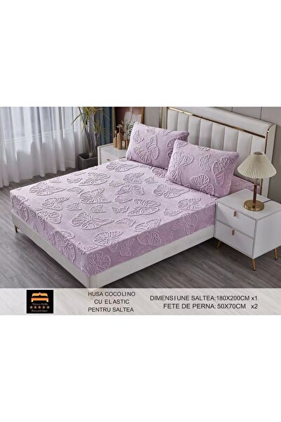 Veluxio Home Cocolino bed cover with elastic + 2 pillowcases – premium, soft ...