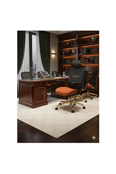 LAOBAN Lumra Mesh Chair High black and gold