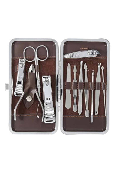 Epilons مجموعة باديكير مانيكير 12 قطعة