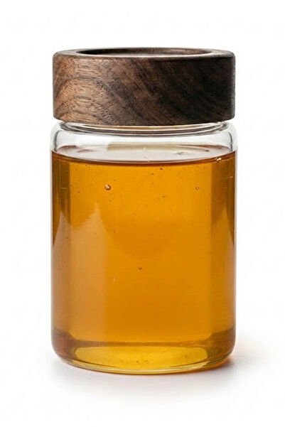 Cuply Akasya Kapaklı Cam Kahvaltılık Sosluk 240 ml - Zeytin ve Reçel Kavanozu