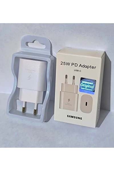 Kotenart Samsung Galaxy Uyumlu A54 Ve A34 Usb-c 25w Hızlı Şarj Adaptörü ( Kab...