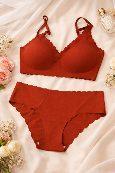 Maygiy Laser Cut Women's Underwear Set Leaves No Trace, Di Stitch-Free Onfor