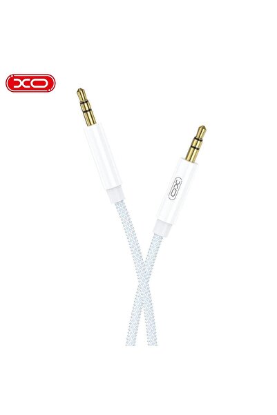 Xo كابل نقل الصوت R211C بمقبس 3.5 ملم من نوع Aux إلى Aux، مصنوع من الخيوط الم...
