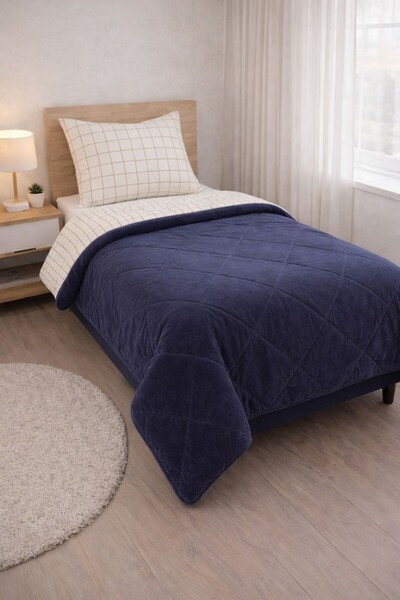 Federico Fabrizio Quality Pamuklu Tek Kişilik Çift Taraflı Desenli Uyku Seti ...