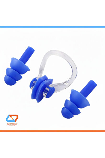 smart-sport RAMDET مجموعة سدادات الأذن والأنف للسباحة، مجموعة سدادات بونيو لل...