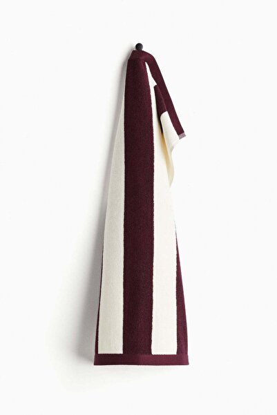 H&M Striped hand towel
