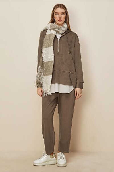 Alvina PANTOLONLU SÜET TAKIM 46018