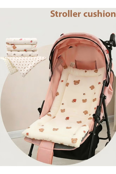 Generic Baby stroller seat cushion, baby high chair seat cushion, pure cotton...