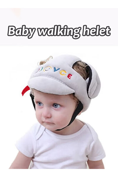 Generic قبعة لحماية رأس الطفل، قبعة مبطنة للأطفال الصغار، مصنوعة من إسفنج ميم...