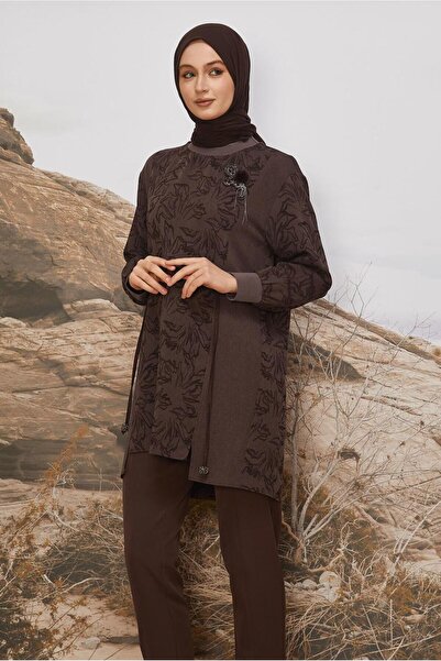 Alvina Patterned Jacquard Tunic 46129