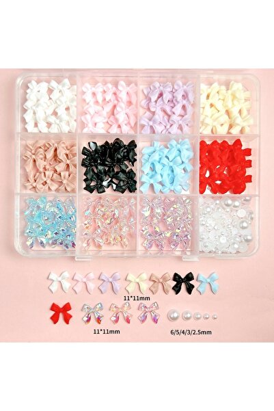 Choice M9101-12 علبة واحدة من زينة أظافر ثلاثية الأبعاد متعددة الألوان على شك...