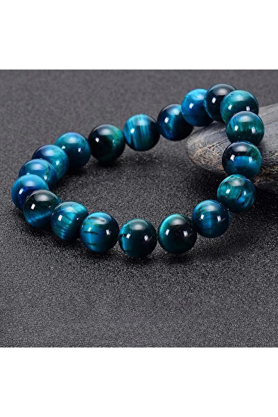 Choice 10mm Bracelet 1 pulsera minimalista de cuentas de piedra de ojo de tig...