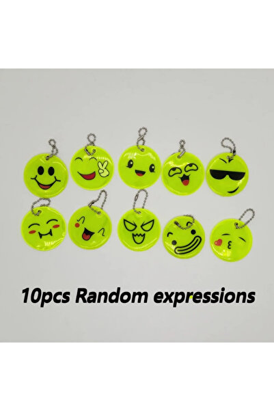Choice 10pcs Random Color 50PCS/30PCS/20PCS/10PCS Night Light Reflective Keyc...