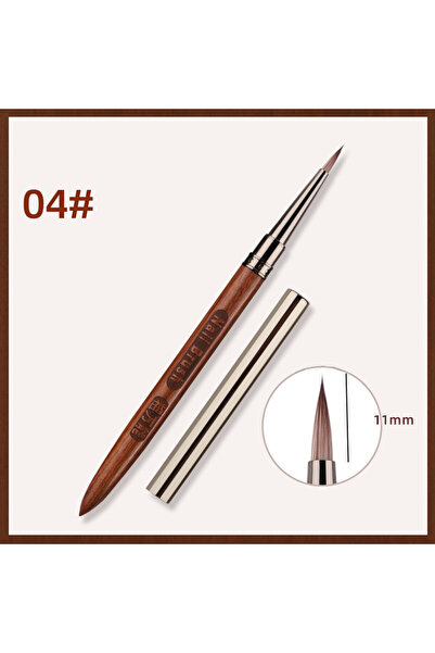 Choice G-B593-04 فرشاة فن الأظافر، ملعقة مثلثة، قلم رسم وتلوين، قلم تحديد ...