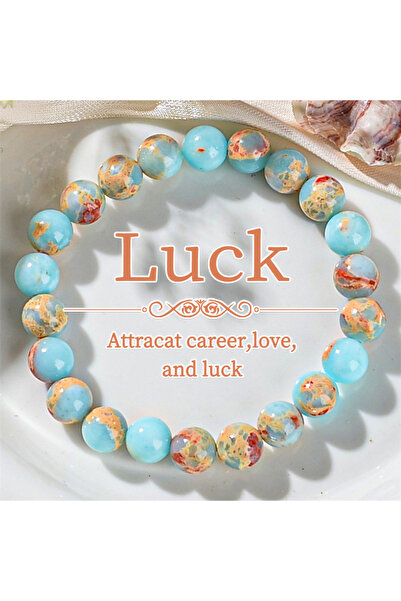 Choice luck 1 Piece of Depression Healing Crystal Bracelet. Dendritic Agate. ...