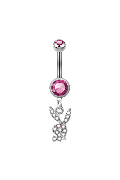 Choice Cute rabbit Trendy Stainless Steel Rabbit Belly Ring - Hypoallergenic ...