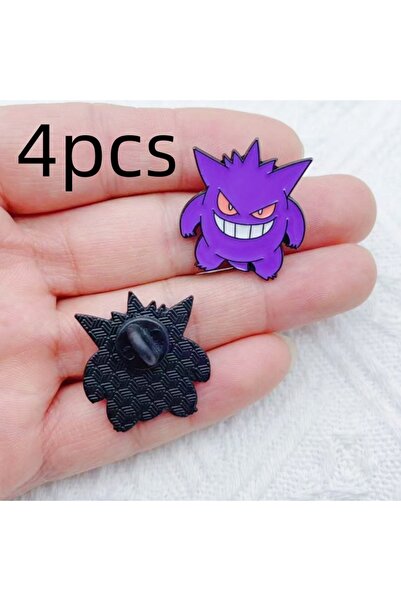 Choice 5 4pcs Cartoon animal badges cool badges clothing brooches enamel badg...