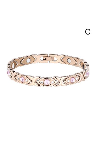 Choice C Adjustable Length Magnetic Bracelet for Women Fashion Magnet Energy ...