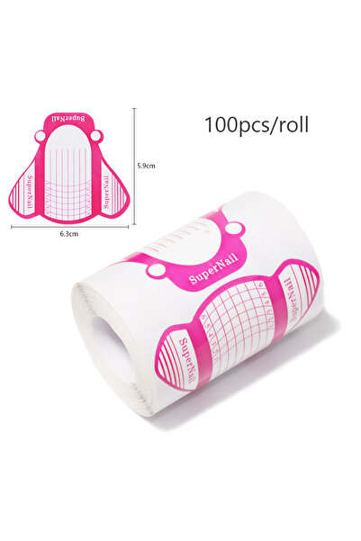 Choice ١٠٠ قطعة من أطراف الأظافر C ٥٠/١٠٠ قطعة من قوالب الأظافر لتطويل الأظاف...