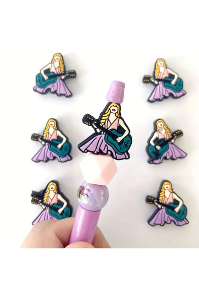 Choice5 مجموعة خرز سيليكون من سلسلة فنون الموسيقى، مكونة من 5 قطع (15/25/90 ق...