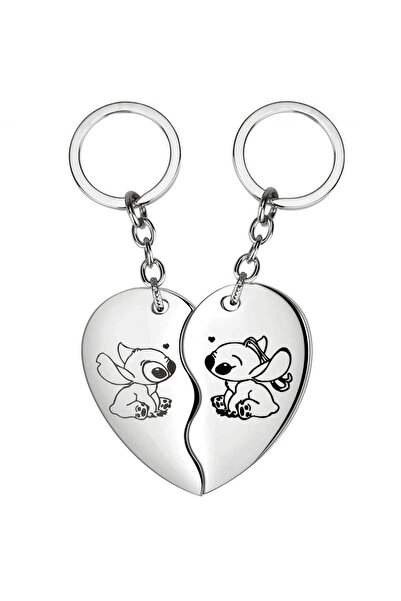 Choice قلادة K079 لطيفة من ليلو وستيتش، مصنوعة من الفولاذ المقاوم للصدأ، بتصم...