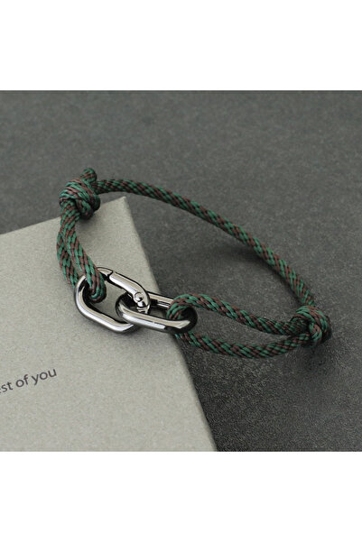 Choice BlackBrownGreen Unique Bohemia Rope Bracelet Men Handmade Braided Bila...
