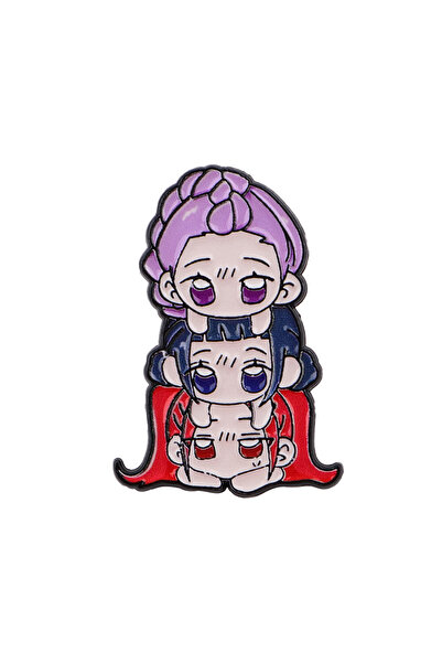 Choice 12 دبوسًا أنيقًا من المينا بتصميم صيادة، مستوحى من شخصيات الأنمي الخيا...